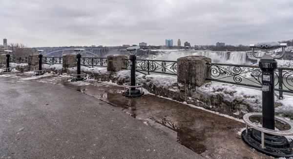 Ниагарский водопад. Мёртвый сезон.
