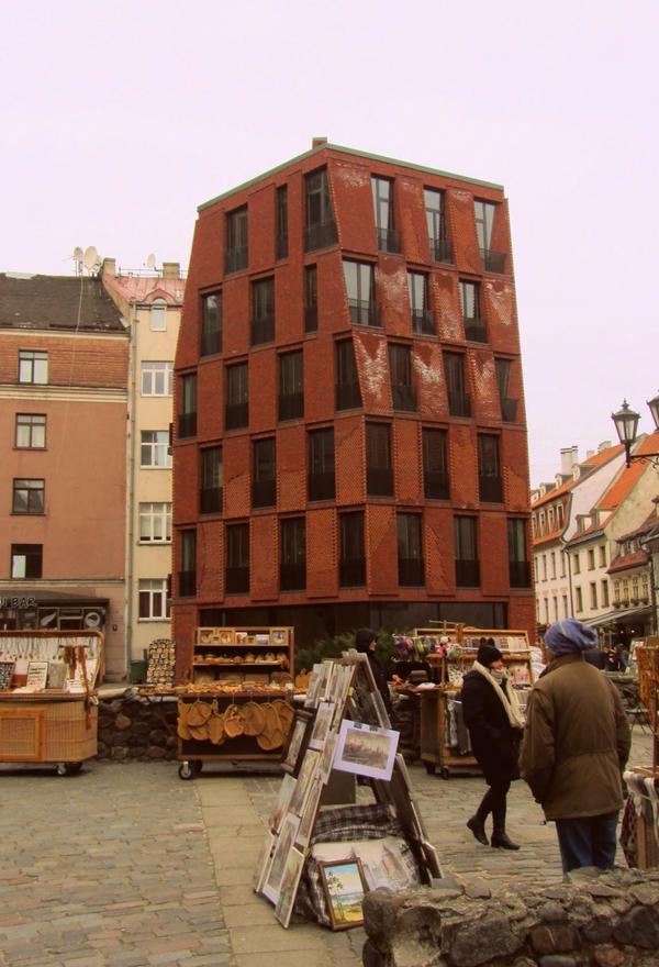 Рига холодной весной.