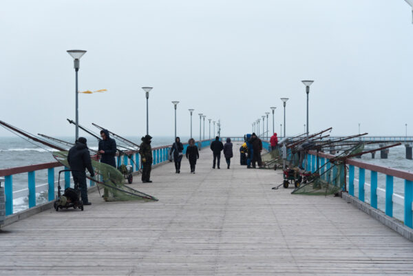 Ледяная февральская Балтика.