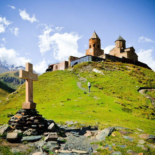 Гергети. Дорога к Храму