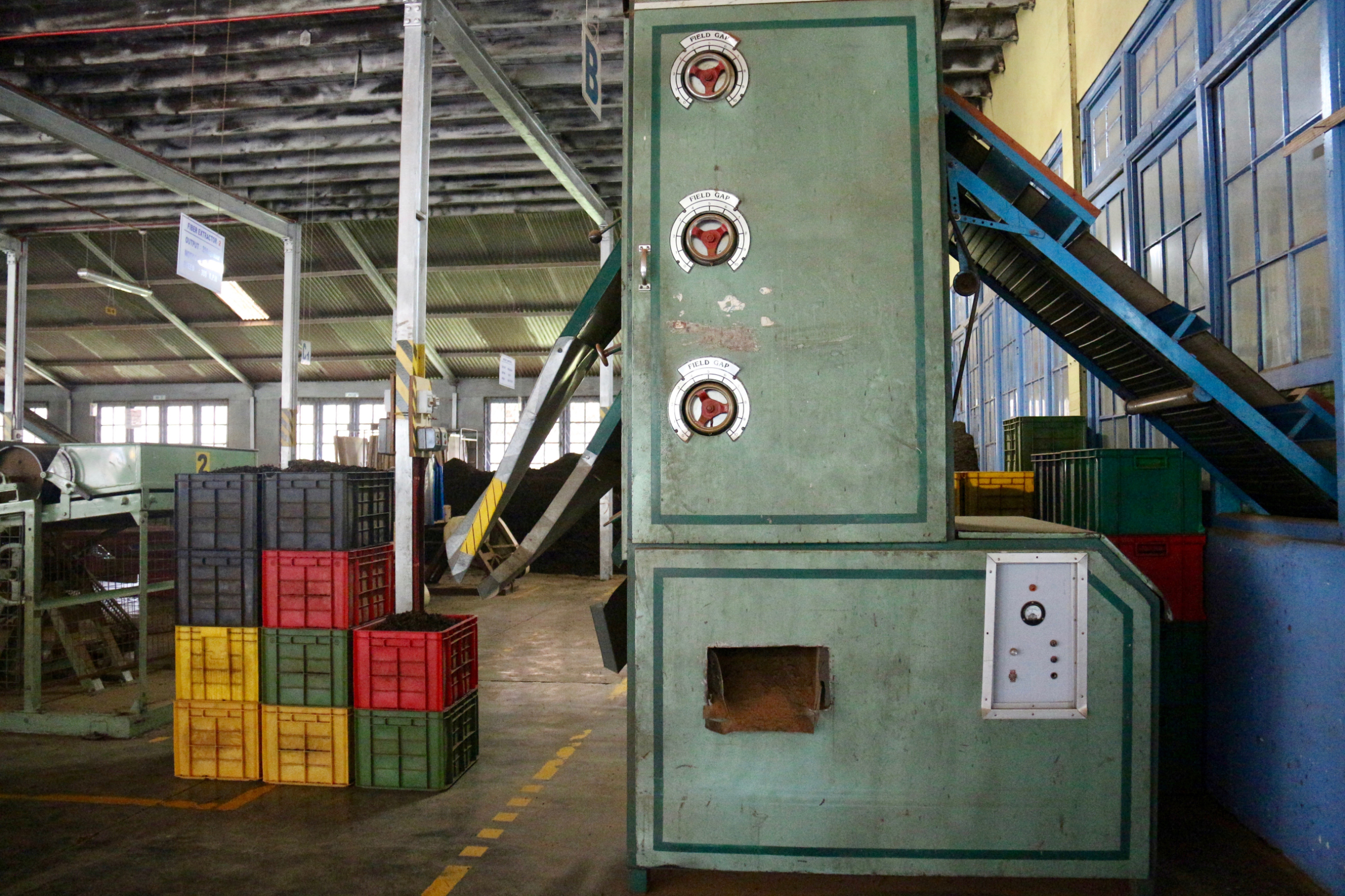 Blue Field Tea Factory.